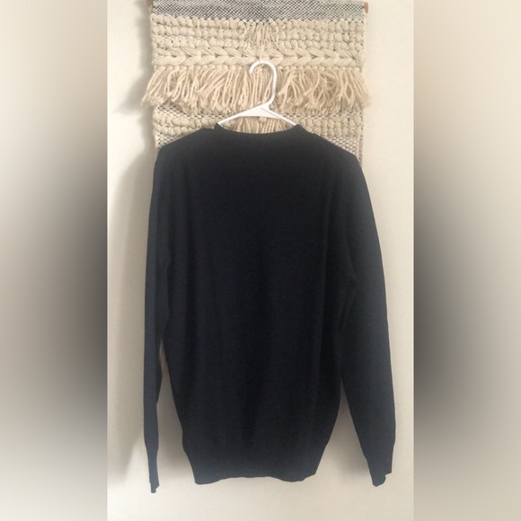 Paul Smith PS Mens Merino Wool Crewneck Pullover Sweater Stars Print Large - Picture 4 of 4